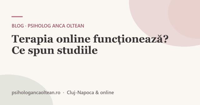 Terapia online funcționează? Ce spun studiile